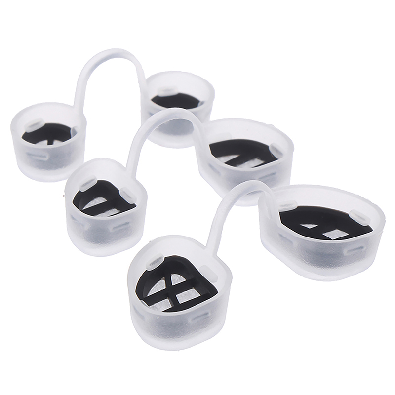 Anti Pollution Mask - 1PC 快適な鼻目に見えない鼻フィルター抗大気汚染花粉アレルギーマスク取り外し可能な鼻ダストフィルター