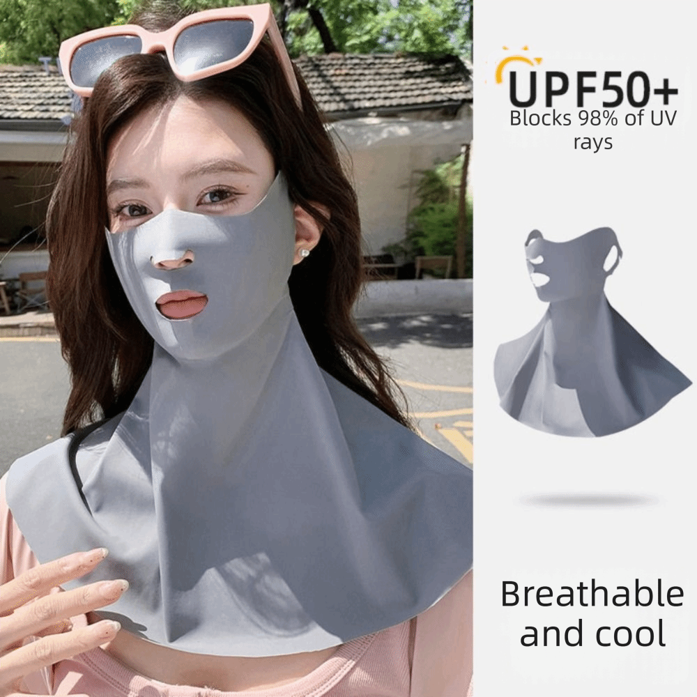 通気性のある日焼け止めマスク 弾性UV保護フェイスガードマス - Sports Mask Breathable のレビューと価格