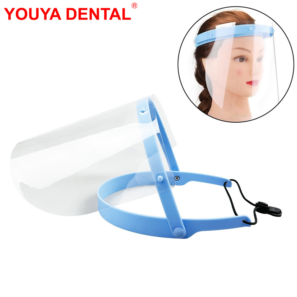 透明歯科保護フェイスシールド 1 棚 + 10 シールド調整 - Anti Pollution Mask のレビューと価格