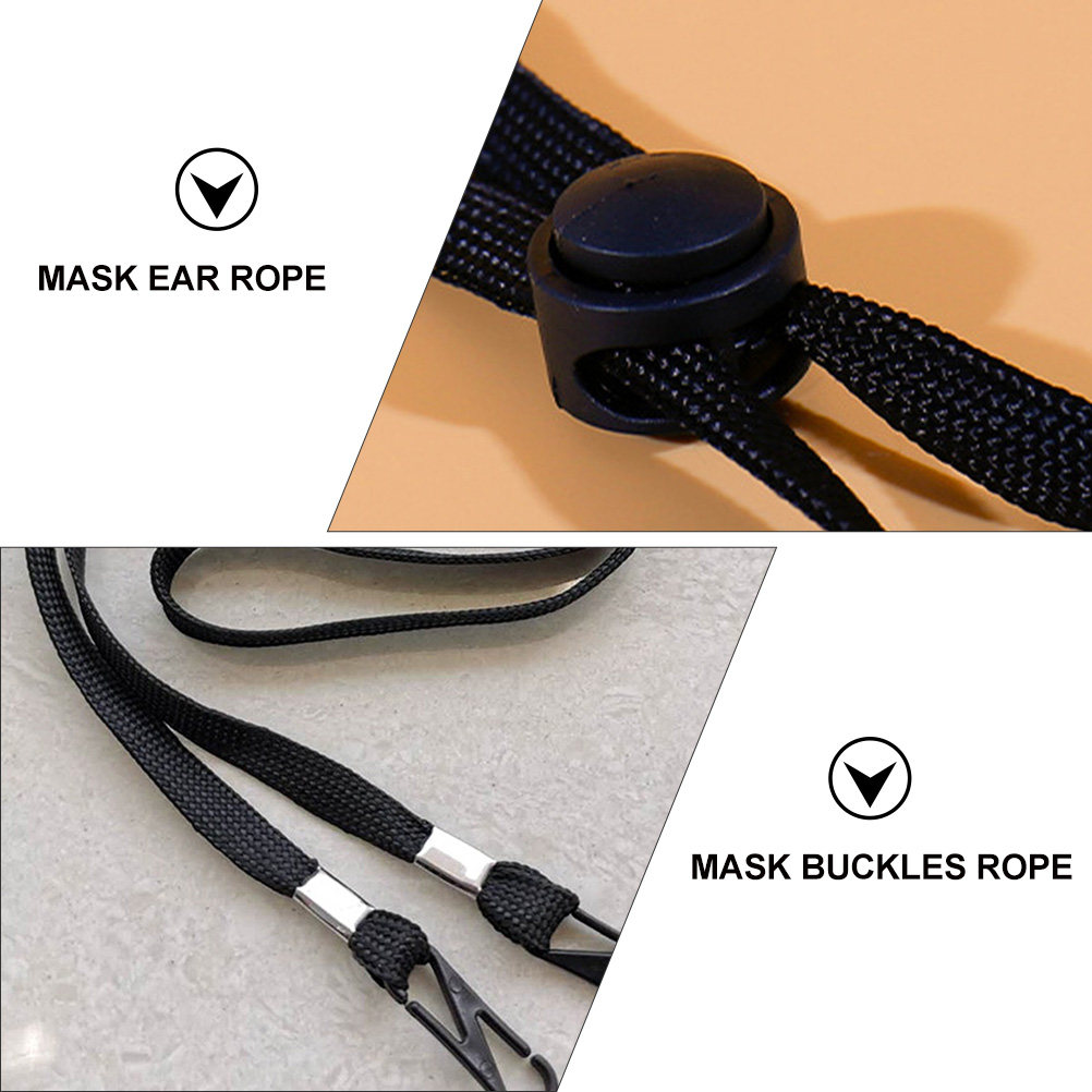 12個入り落下防止フェイスマスク用ストラップ、耐久性のある調 - Mask Ear Saver Strap のレビューと価格